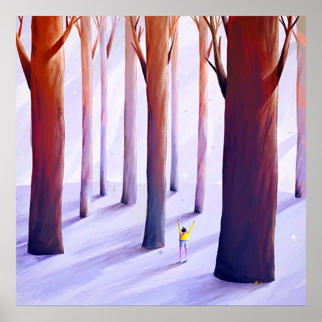 Poster Floresta (Frente)