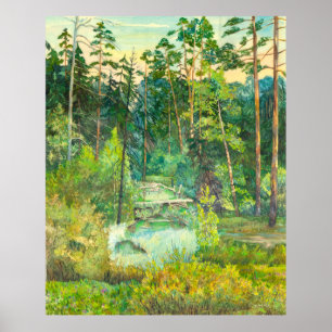 Póster floresta