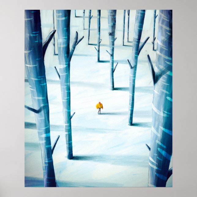 Poster Floresta (Frente)