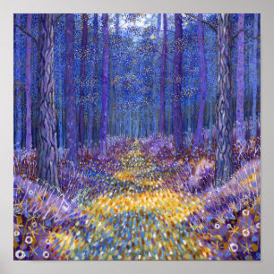 Poster Floresta Azul 2 2012