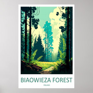 Poster Floresta Białowieża 1