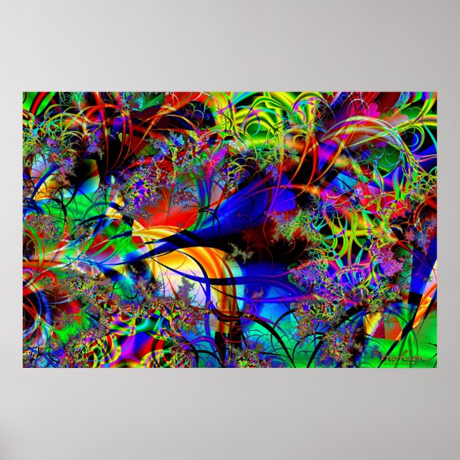 Póster Floresta Chuva (Frente)