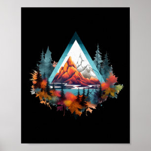 Poster Floresta de Árvore Natureza ao ar livre