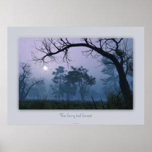 Poster Floresta de cauda de fada