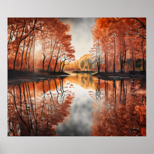 Poster Floresta de Fiação