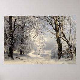 Poster Floresta de Inverno