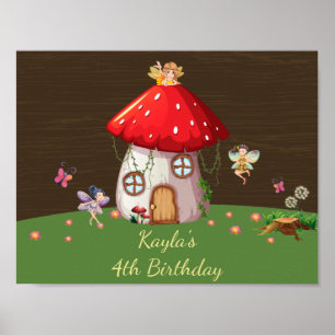 Poster Floresta de Madeira, Fairy Birthday