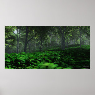 Póster Floresta de prevalência - extremo