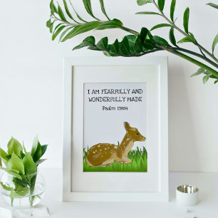 Poster Floresta De Veado Feita Com Medo E Maravilha