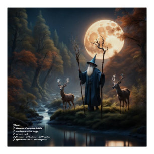 Póster Floresta do assistente