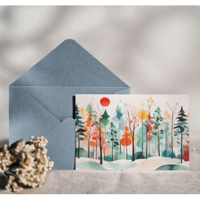 Poster Floresta do outono (Criador carregado)