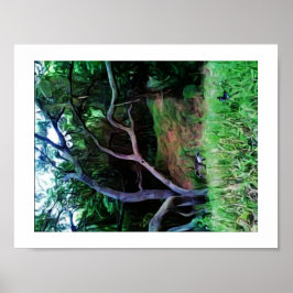 Poster Floresta do rio Sacramento