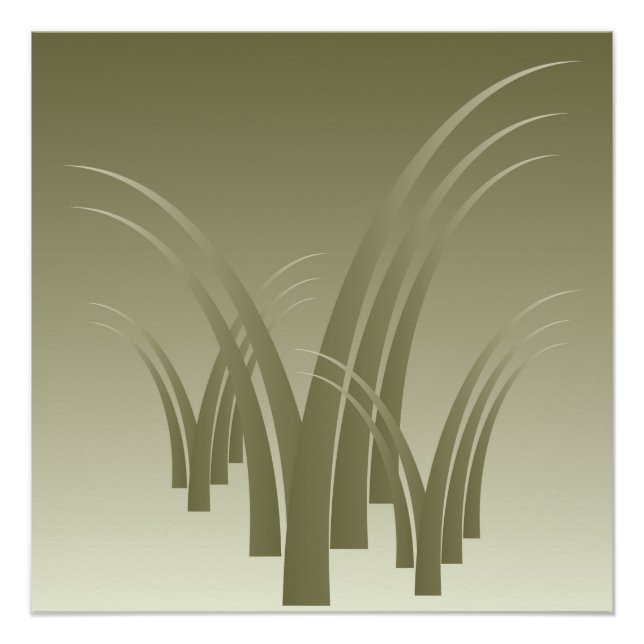 Póster Floresta dourada (Frente)