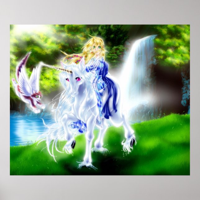 Póster Floresta Encantada (Frente)