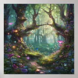 Poster Floresta Encantada