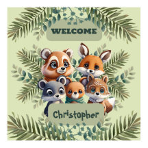Floresta Encantada Personalizada Mundo Mágico