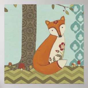 Póster Floresta Fantasia III