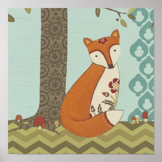 Póster Floresta Fantasia III (Frente)