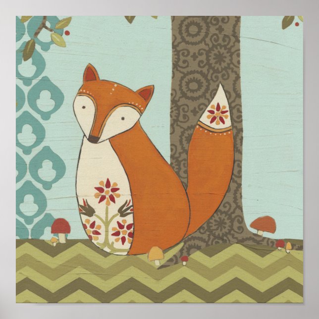 Póster Floresta Fantasia IV (Frente)