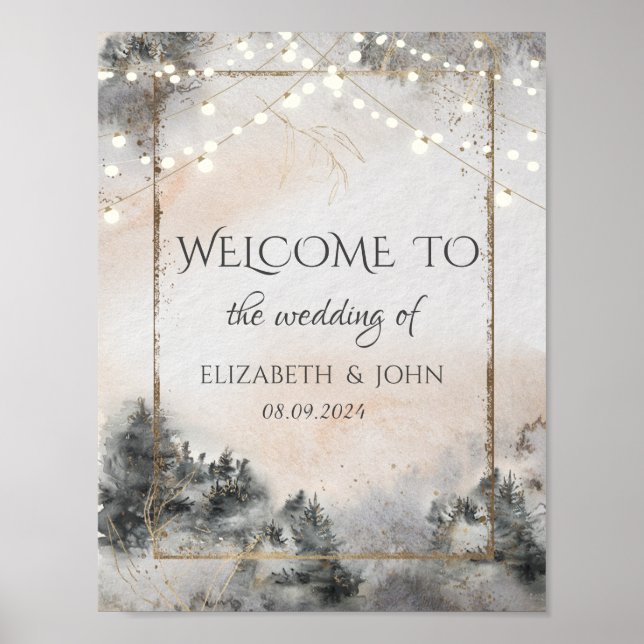 Poster Floresta Florestal (Frente)