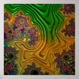 Poster Floresta Fractal