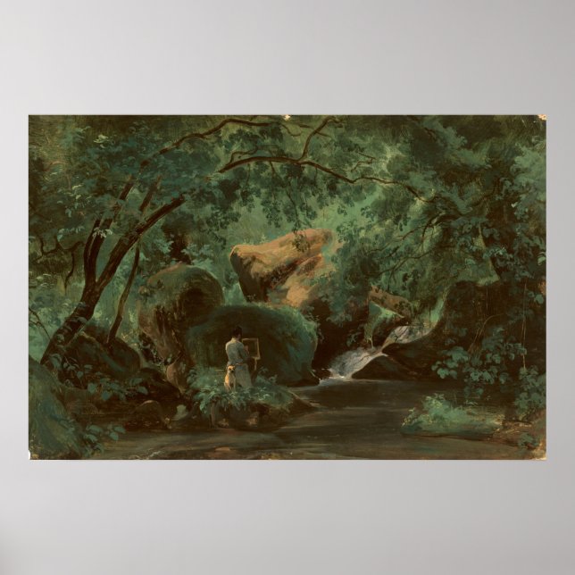 Poster Floresta Interior - André Giroux Fine Art (Frente)