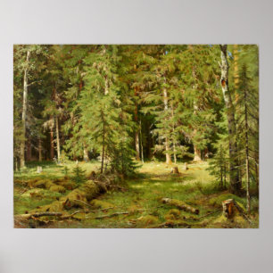 Poster Floresta Ivan Shishkin