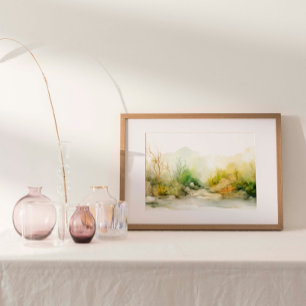 Poster Floresta Marinha: Algas Coloridas e Jardim Kelp