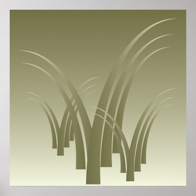 Póster floresta ouro (Frente)
