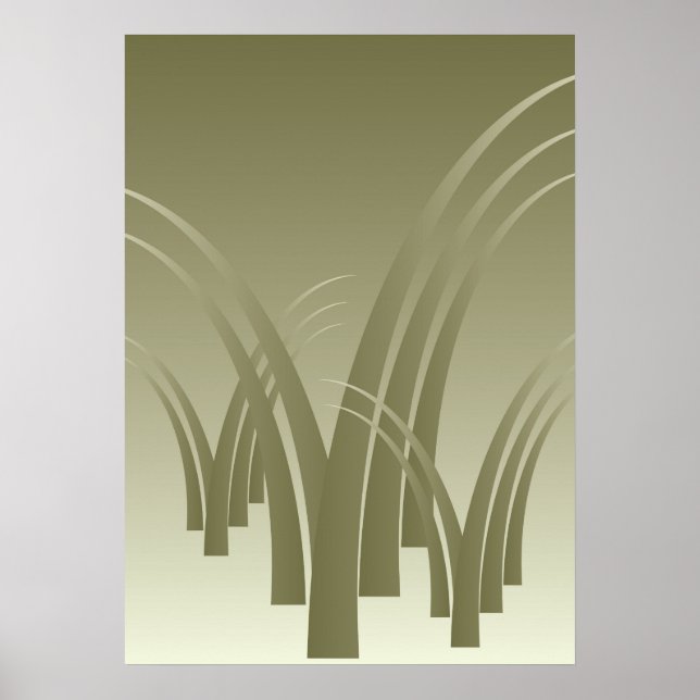 Poster floresta ouro (Frente)