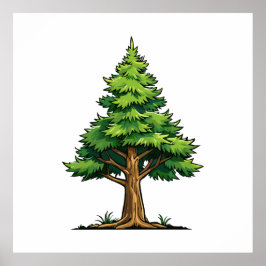 Poster Floresta perene