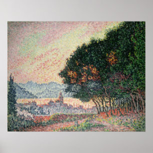 Póster Floresta perto de St Tropez, 1902