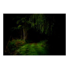 Póster Floresta Spooky