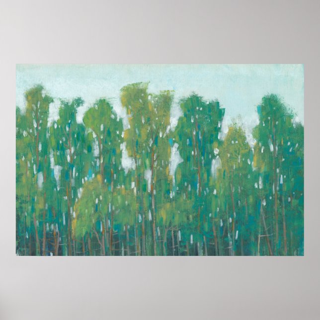 Poster Floresta Verde II (Frente)