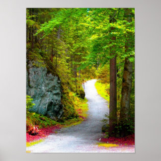 Poster Florestas Amarelas