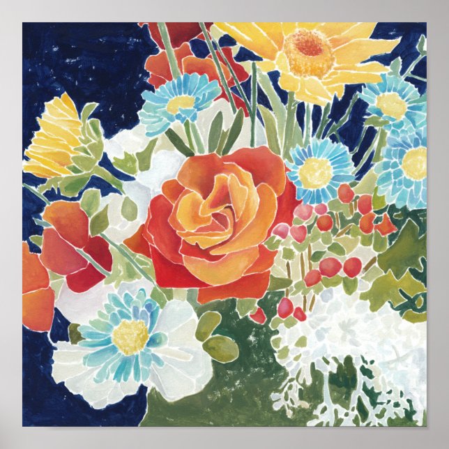 Póster Florestas da meia-noite IV (Frente)