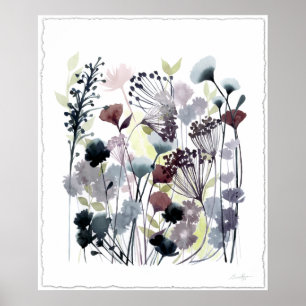 Póster Floretes balançando II