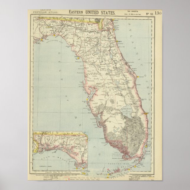 Poster Floriada, Estados Unidos (Frente)