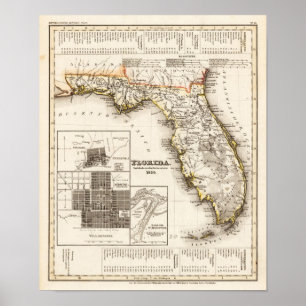 Poster Florida Meyer, Joseph 1850