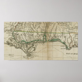 Poster Flórida Ocidental Britânica