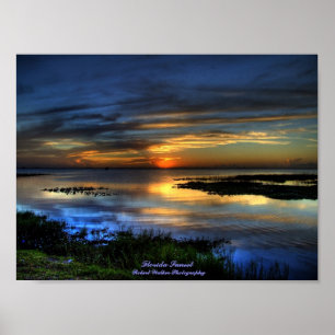 Poster Florida Sunset