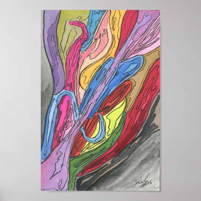 Poster Florist's Table (Frente)