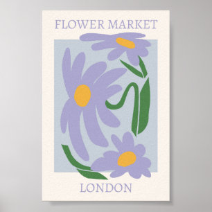 Poster Flower Market London
