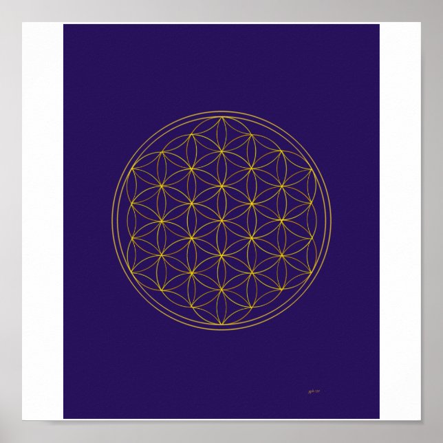 Poster Flower of Life (Frente)