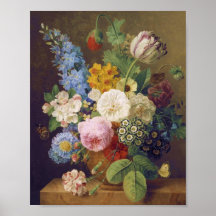 Flower Still Life by Jean Ulrich Tournier