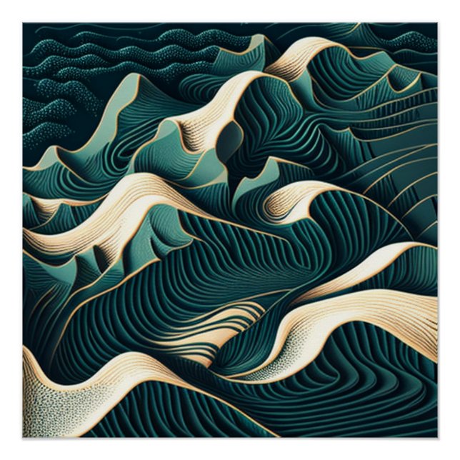 Póster Flowing Harmony (Frente)