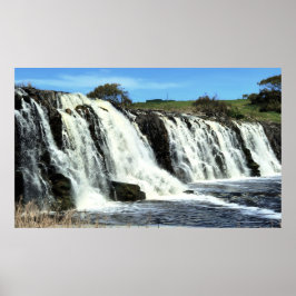 Poster Flowing Waters of Hopkins Falls