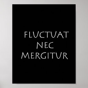 Poster Fluctuat nec mergitur
