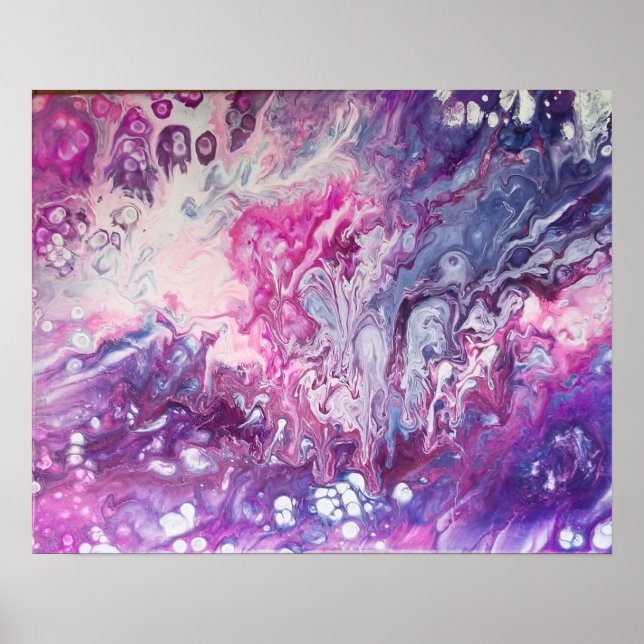 Poster Fluid Art 4 (Frente)