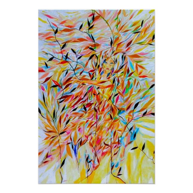 Póster Fluidez Feminina (Frente)